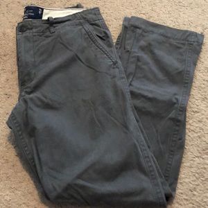 American eagle grey chino pants